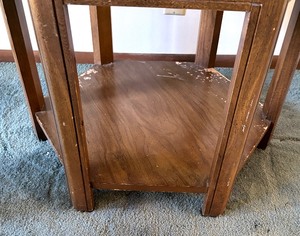 lot 150 image: Vintage Accent Table