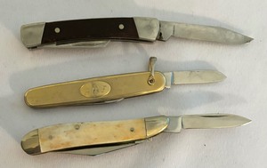 lot 175 image: 15 Vintage Pocket Knives