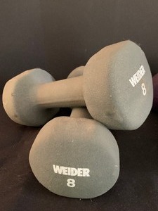 lot 137 image: Small Dumbbells in Various Weights
