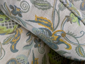lot 105 image: Vintage Custom Made Vintage Couch