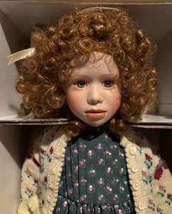 lot 55 image: Hamilton Collection of Dolls Erin by Christine Heath Orange