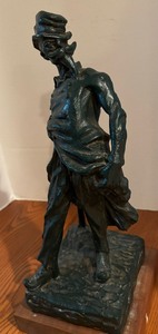 lot 205 image: Ratapoil Sculpture by Honore Daumier for Austin Productions