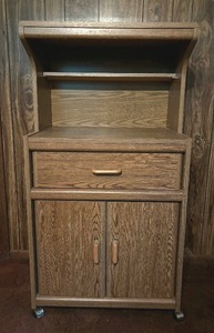 lot 219 image: Charming Vintage Cabinet Cart