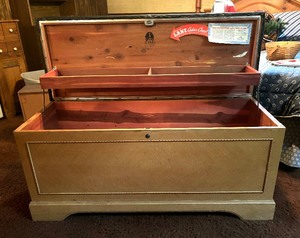 lot 21 image: Vintage Lane Cedar Trunk