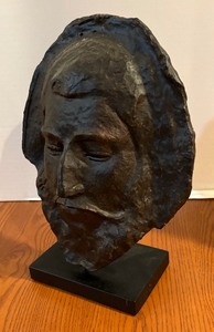 lot 35 image: Paul Gaugin Death Mask Sculpture Reproduction