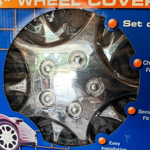 lot 341 image: New Sleek 14 Inch Wheel Covers