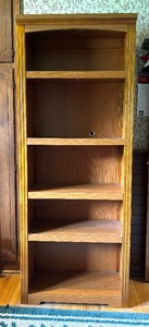 lot 353 image: Wooden Bookshelf