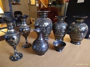 lot 2 image: Indian Metalware