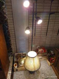 lot 45 image: Tall & Short Lamps