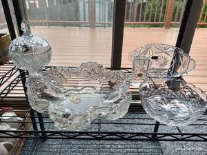lot 110 image: European Lead Crystal, Various Countries