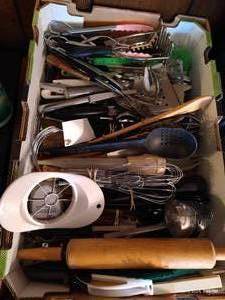 lot 149 image: Large Flat of Kitchen Utensils & Gadgets