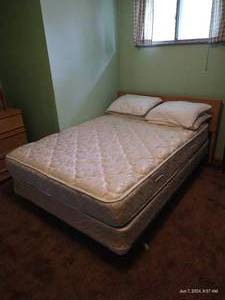 lot 176 image: Bed Frame & Head Board