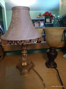lot 183 image: Two Fancy Lamps