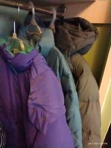 lot 228 image: Three Older Puffy Coats Cabellas, Brombilla Down, Etc.