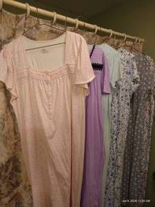 lot 244 image: 6 Large, Long Night Gowns