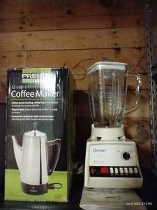 lot 283 image: Osterizer Blender & Presto Percolator