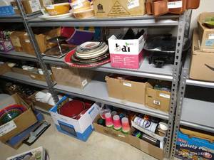 lot 342 image: Metal Shelf (Not Contents)