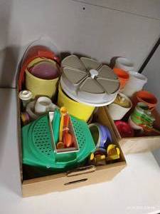 lot 347 image: Two Big Boxes of Tupperware