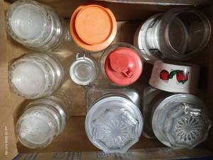 lot 360 image: Jars, Vases & Pudding Cups
