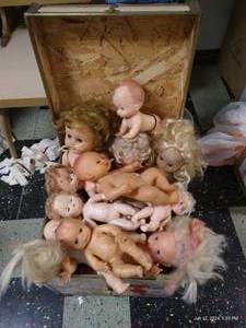 lot 455 image: Various Vintage Bably Dolls