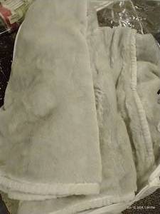 lot 468 image: Soft & Heavy Mink Style Grey Blanket