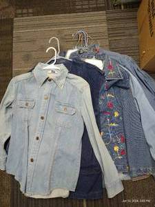 lot 471 image: Ten Denim Shirts & Vests