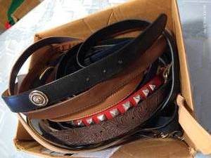 lot 511 image: Lots of Womens Belts