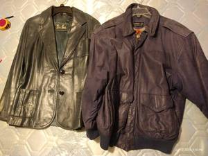 lot 514 image: Two Leather Jackets