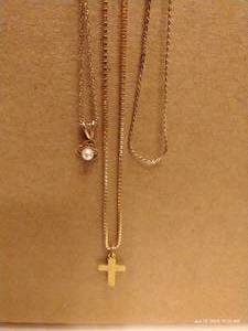 lot 530 image: (3) Delicate Necklaces