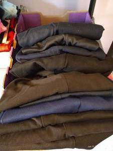lot 539 image: (10) BlackBlue Dress Pants