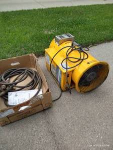 lot 628 image: Pelsue 1590 Axial HeaterBlower
