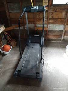 lot 630 image: Lifestyler Electric TreadmillClothes Hanger