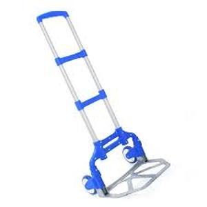 lot 128 image: Karl Home 165 lbs. Capacity Aluminum Folding Hand Truck