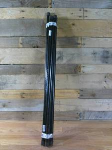 lot 137 image: The Plumbers Choice 34 in. x 3 ft. Black Steel Pipe (5-Pack)