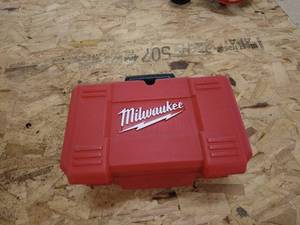 lot 21 image: Milwaukee Palm Sander with Hard Case
