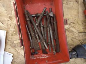 lot 42 image: Lot of Various Metal Chisels and Bits