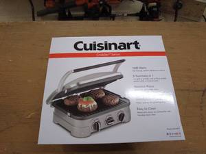 lot 66 image: Cuisinart Griddler Series 5-in-1 Grill