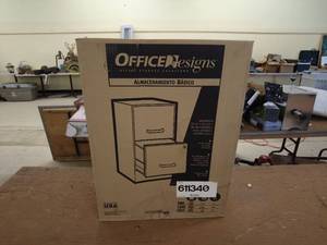 lot 67 image: Office Designs Basic Storage 2-Drawer File Cabinet