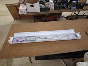 lot 74 image: Fluorescent Light Fixture with Ballast
