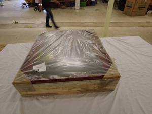 lot 96 image: Pallet of Wrapped Commercial Windows