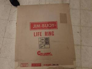 lot 155 image: Jim-Buoy Life Ring with Rope