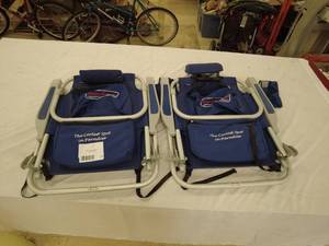 lot 159 image: Tommy Bahama Backpack Beach Chairs - 2 Pack