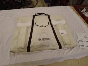 lot 175 image: GoSports Giant Wooden Four-in-a-Row-Game Set