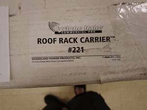 lot 193 image: Cyclone Rake Roof Rack Carrier
