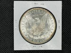 1889 Morgan Silver Dollar Marked MS64 When Purchased