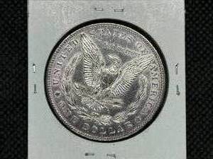 1898 Morgan Silver Dollar Marked MS63 When Purchased