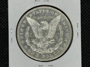 1900 Morgan Silver Dollar Marked BU64 When Purchased
