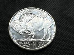 2013 One Ounce .999 Silver Buffalo Round