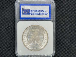 1878-S Morgan Silver Dollar IGS Graded AU58