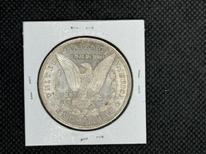 1880-S  Morgan Silver Dollar Marked MS63 When Purchased